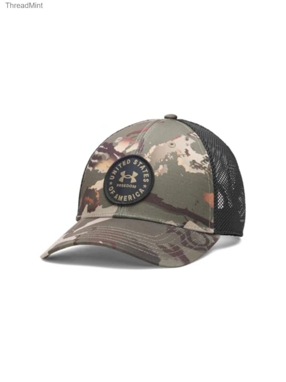 Men's Camo Snapback Trucker Baseball Cap Mesh Back